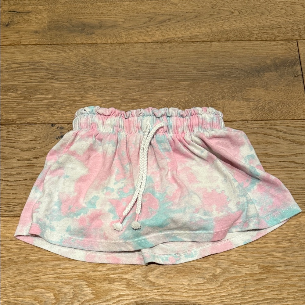 EUC Pastel Tie-Dye Skort 2T